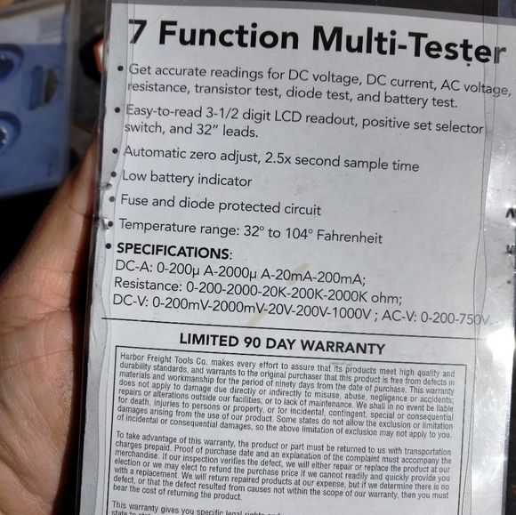 7 Function Multi-Tester - Picture 5 of 5